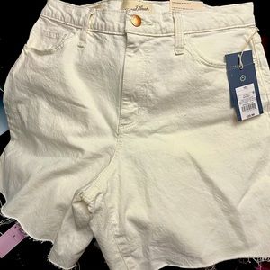White Bermuda shorts - size 12